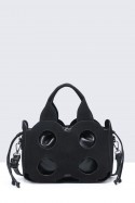 28891-BV Openwork nubuck effect handbag