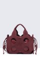 28891-BV Openwork nubuck effect handbag