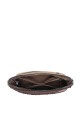 28911-BV Sac à bandoulière effet nubuck avec bordure lacée