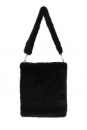 70814-BV Faux fur handbag