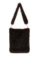 70814-BV Faux fur handbag