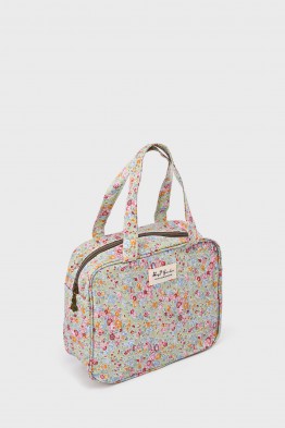 BG-6484 Petit Sac à Main en textile imperméable motif liberty