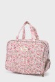 BG-6492 hand-held textile changing bag with liberty flower pattern