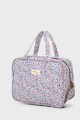 BG-6492 hand-held textile changing bag with liberty flower pattern