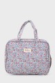 BG-6492 hand-held textile changing bag with liberty flower pattern