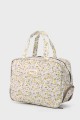 BG-6492 hand-held textile changing bag with liberty flower pattern