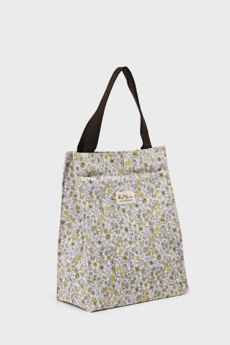 BG-6642 Petit Sac à Main en textile imperméable : couleur:F