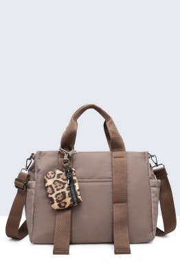 28806-BV Sac à main cartable toile de nylon imperméable