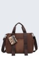 28806-BV Waterproof nylon canvas satchel handbag