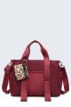 28806-BV Waterproof nylon canvas satchel handbag