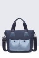 28917-BV Waterproof nylon canvas satchel handbag