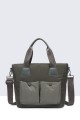 28917-BV Waterproof nylon canvas satchel handbag