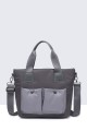 28917-BV Waterproof nylon canvas satchel handbag