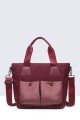 28917-BV Waterproof nylon canvas satchel handbag