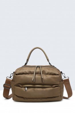 28922-BV Sac à main doudoune matelassé