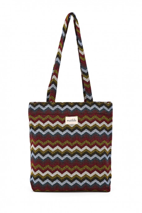 La Matilda - Tote Bag ZIGZAG VINTAGE M106-51