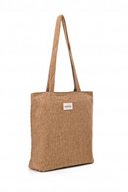 La Matilda - Tote Bag Marron Uni M106-73