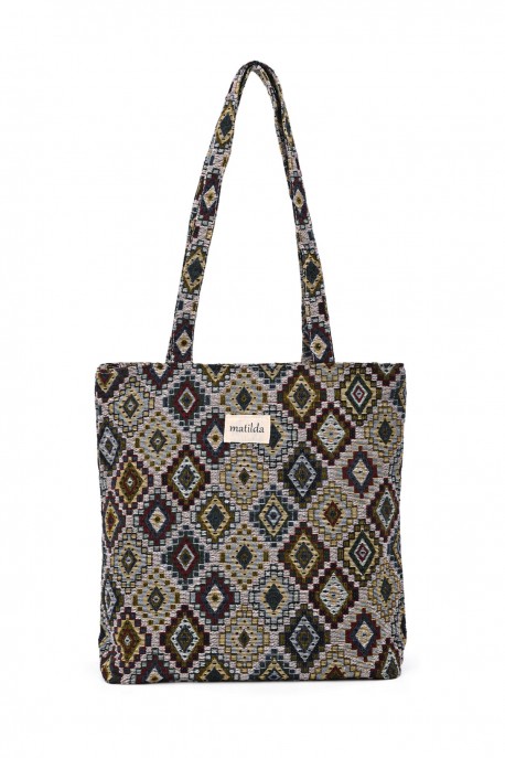 La Matilda - Tote Bag PIXEL ROMBO M106-53