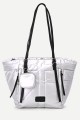 FC15192 Sac à main doudoune matelassé