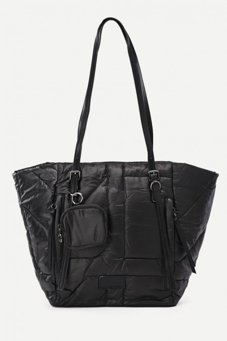 FC15192 Quilted Puffer Handbag
