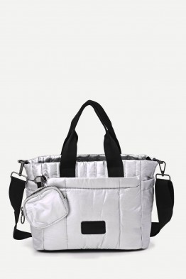FC25178 Quilted Puffer Handbag