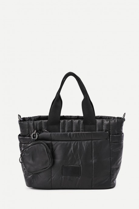 FC25178 Quilted Puffer Handbag