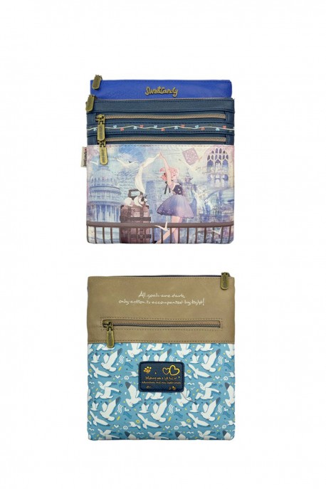 C-296-03-25B Sweet & Candy shoulder cross body bag : Pattern:25B-D
