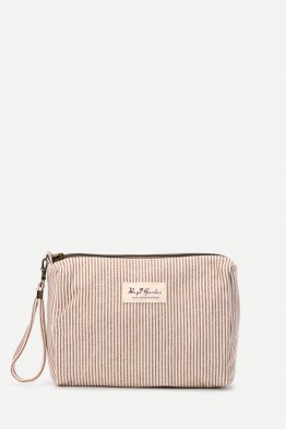 BG-6833 Pouch bag textile STRIPE