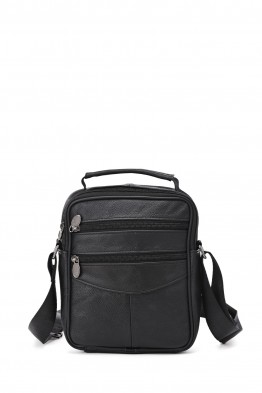 Sacoche reporter en croûte de cuir KJ7792