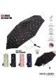 RST0331 Compact folding umbrella with baroque pattern and manual opening