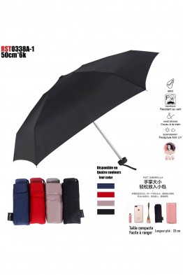 RST0338A Parapluie pliant compact ouverture manuelle