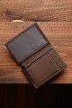 ZEVENTO ZE-2116R Leather wallet with RFID protection