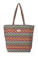 La Matilda - Grand Tote Bag ZIGZAG MULTICOLOR M105-26
