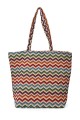 La Matilda - Grand Tote Bag ZIGZAG MULTICOLOR M105-26