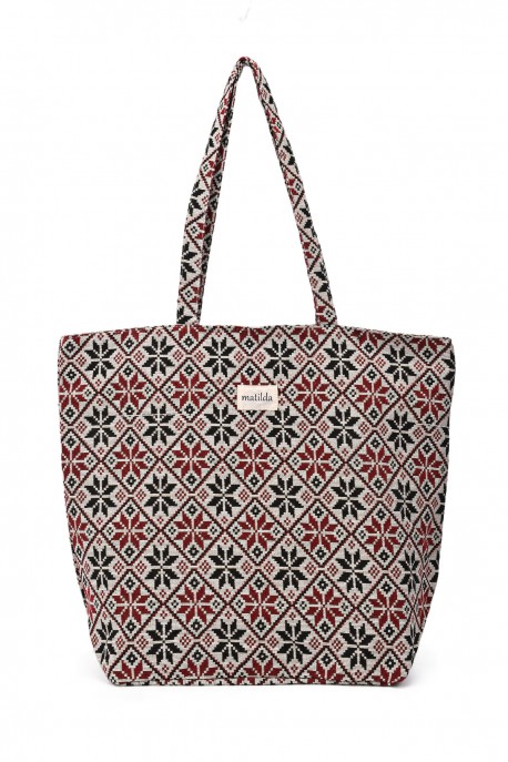 La Matilda - Big Tote Bag GEOMÉTRICO M105-30