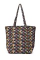 La Matilda - Grand Tote Bag ZIGZAG AMARILLO M105-36