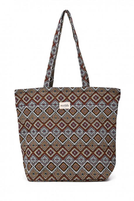 La Matilda - Big Tote Bag ROMBOS M105-37