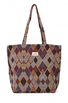 La Matilda - Big Tote Bag ROMBO ESPIRAL M105-48