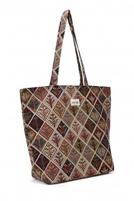 La Matilda - Grand Tote Bag ROMBO BOTANIC M105-50