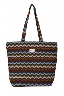 La Matilda - Grand Tote Bag ZIGZAG VINTAGE M105-51