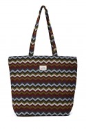 La Matilda - Big Tote Bag ZIGZAG VINTAGE M105-51