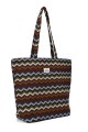 La Matilda - Big Tote Bag ZIGZAG VINTAGE M105-51