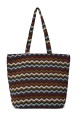 La Matilda - Big Tote Bag ZIGZAG VINTAGE M105-51