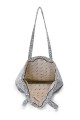 La Matilda - Big Tote Bag Hojas Verde M105-80