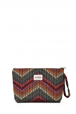 La Matilda - Grande Pochette trousse maquillage textile LADRILLOS M115-29