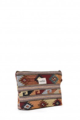 La Matilda - Large textile pouch makeup bag INDIO M105-34