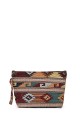 La Matilda - Grande Pochette trousse maquillage textile INDIO M105-34