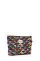 La Matilda - Grande Pochette trousse maquillage textile TRIÁNGULOS M105-36