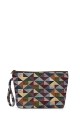 La Matilda - Large textile pouch makeup bag TRIÁNGULOS M105-36