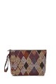 La Matilda - Grande Pochette trousse maquillage textile ROMBO ESPIRAL M105-48
